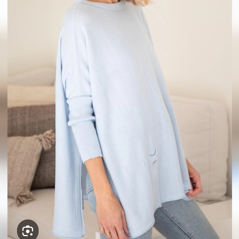 Mersea Catalina Light Blue Women's Sweater